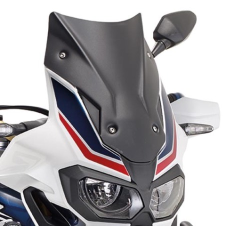 KD1144BO Kappa Cupolino basso Nero Opaco per Honda CRF 1000 L Africa Twin dal 2016 