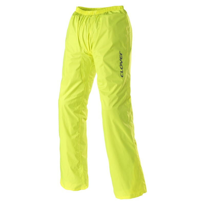 Clover 16002 Pantaloni Impermeabili Antipioggia Traspiranti Neri E Giallo Fluo Con Inserti Rifrangenti Clover 16002 Pantaloni Impermeabili Antipioggia Traspiranti Neri E Giallo Fluo Con Inserti Rifrangenti
