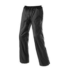 Clover 16002 Pantaloni Impermeabili Antipioggia Traspiranti Neri E Giallo Fluo Con Inserti Rifrangenti