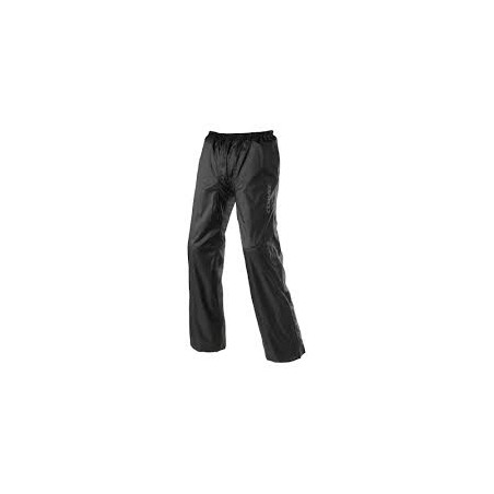 Clover 16002 Pantaloni Impermeabili Antipioggia Traspiranti Neri E Giallo Fluo Con Inserti Rifrangenti