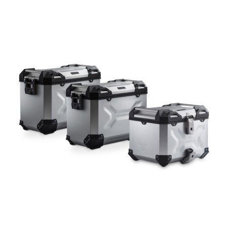 Set portapacchi Adventure Rack e valigie TRAX ADV Sw-Motech ADV.22.807.75000/S per Ducati Multistrada V2/V2S dal 2025