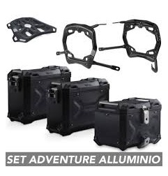 Sistema di valigie in alluminio TRAX ADV Sw-Motech KFT.01.808.70100/B per Honda X-ADV 750 dal 2025