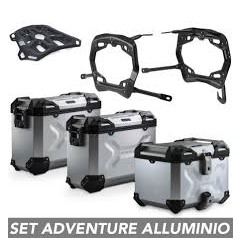 Sistema di valigie in alluminio TRAX ADV Sw-Motech KFT.01.808.70200/S per Honda X-ADV 750 dal 2025
