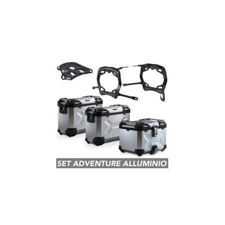 Sistema di valigie in alluminio TRAX ADV Sw-Motech KFT.01.808.70200/S per Honda X-ADV 750 dal 2025
