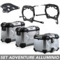 Sistema di valigie in alluminio TRAX ADV Sw-Motech KFT.01.808.70200/S per Honda X-ADV 750 dal 2025 Sistema di valigie in alluminio TRAX ADV Sw-Motech KFT.01.808.70200/S per Honda X-ADV 750 dal 2025