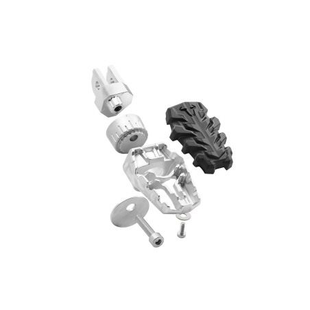Kit pedane regolabili EVO Sw-Motech FRS.08.112.10400 Kawasaki Versys 1100 / SE