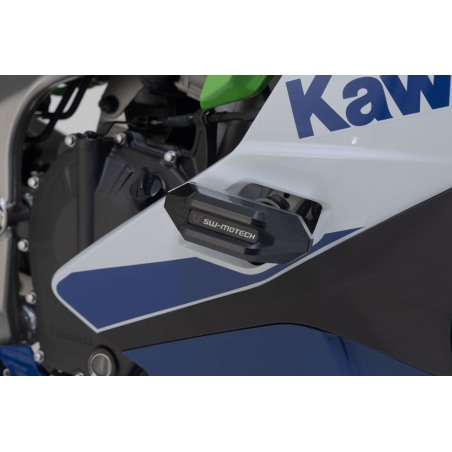 Kit tamponi di protezione Sw-Motech STP.08.590.11800/B Kawasaki Ninja ZX4-RR dal 2024