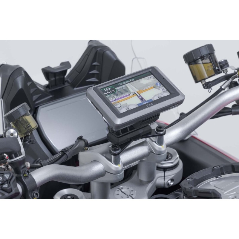 Supporto navigatore per manubrio Sw-Motech GPS.22.646.10201/B Ducati Multistrada V2 e V4