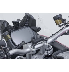 Supporto navigatore per manubrio Sw-Motech GPS.22.646.10201/B Ducati Multistrada V2 e V4