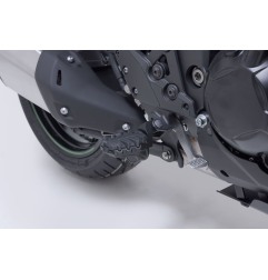 SW‑Motech FRS.08.112.10400/B Kit pedane regolabili EVO Nere per Kawasaki Versys 1100