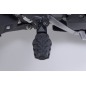 SW‑Motech FRS.08.112.10400/B Kit pedane regolabili EVO Nere per Kawasaki Versys 1100