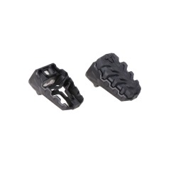 SW‑Motech FRS.11.112.10800/B Kit pedane EVO nere per Triumph Tiger 660 / 800 Sport