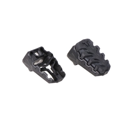 SW‑Motech FRS.11.112.10800/B Kit pedane EVO nere per Triumph Tiger 660 / 800 Sport