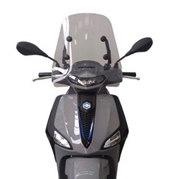 Parabrezza Summer Fabbri 3650/EX per Piaggio Liberty e S 50/125/150 dal 2025 - Serigrafia e Spessore Maggiorato
