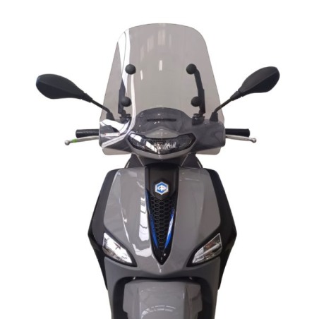 Parabrezza Summer Fabbri 3650/EX per Piaggio Liberty e S 50/125/150 dal 2025 - Serigrafia e Spessore Maggiorato