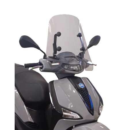 Parabrezza Summer Fabbri 3650/EX per Piaggio Liberty e S 50/125/150 dal 2025 - Serigrafia e Spessore Maggiorato