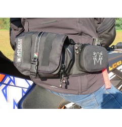 Amphibious Off‑Waist Marsupio tecnico 5 lt TPU HD Nero
