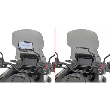 Givi FB1217 Traversino portacellulare da cupolino Honda NC750X dal 2025