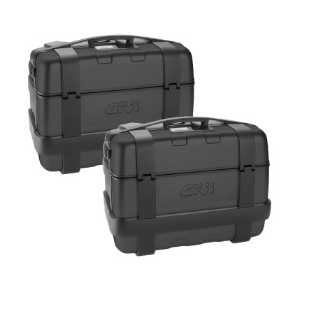 Givi TRK46BBPACK2 Trekker Lite Coppia Valigie Laterali 46L Nere
