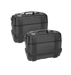 Givi TRK33BBPACK2 Trekker Lite Coppia valigie Valigie Laterali 33 Nere