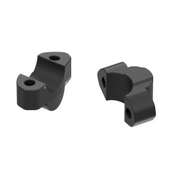 Hepco Becker 42353547 20 01 Rialzo manubrio per Suzuki GSX-S 1000 GT/Travel dal 2022 al 2024 20mm, nero
