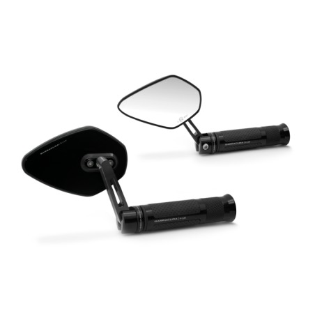 Barracuda N2000-SXB Coppia specchietti Skin-x Bar End B-Lux