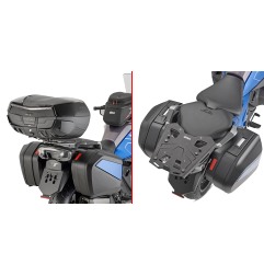 Givi SRA5149 Piastra portapacchi alluminio Monokey per BMW R 1300 RT