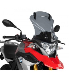 9880H Cupolino touring con visiera Puig Racing fumé chiaro per BMW G 310 GS dal 2017