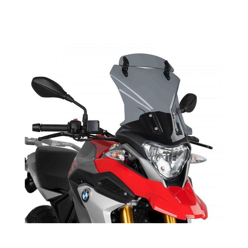 9880H Cupolino touring con visiera Puig Racing fumé chiaro per BMW G 310 GS dal 2017