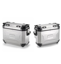 Kappa KVG3733APACK2 coppia valigie alluminio K Voyager 37 + 33 L