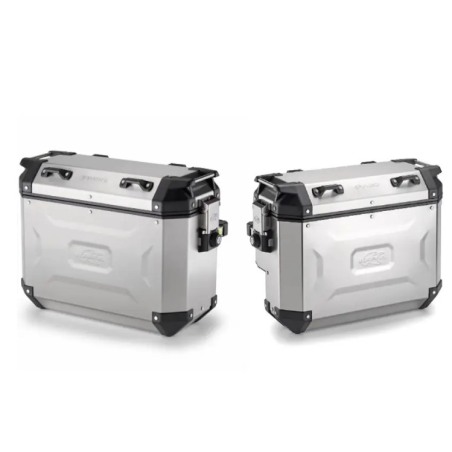 Kappa KVG3733APACK2 coppia valigie alluminio K Voyager 37 + 33 L