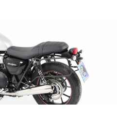Hepco Becker 6537684 00 01 Portavaligie laterale fisso nero per Triumph Speed Twin 900 dal 2023 al 2024