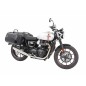 Hepco Becker 6537684 00 01 Portavaligie laterale fisso nero per Triumph Speed Twin 900 dal 2023 al 2024