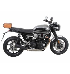 Hepco Becker 6587647 01 01 Portapacchi posteriore tubolare nero per Triumph Speed Twin 1200 / RS dal 2022