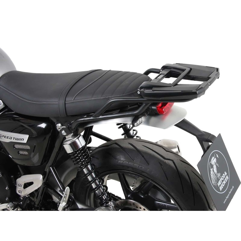 Hepco Becker 6617647 01 01 Easyrack portavaligie nero per Triumph Speed Twin 1200 / RS dal 2022 Hepco Becker 6617647 01 01 Easyrack portavaligie nero per Triumph Speed Twin 1200 / RS dal 2022