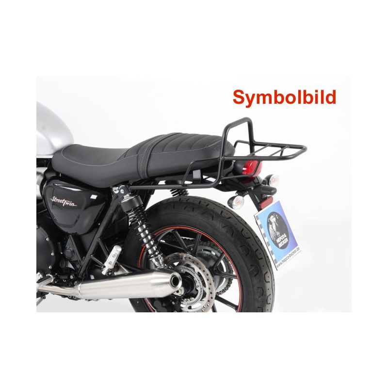 Hepco Becker 6547684 01 02 Portapacchi tubolare cromato per Triumph Speed Twin 900 dal 2023 al 2024