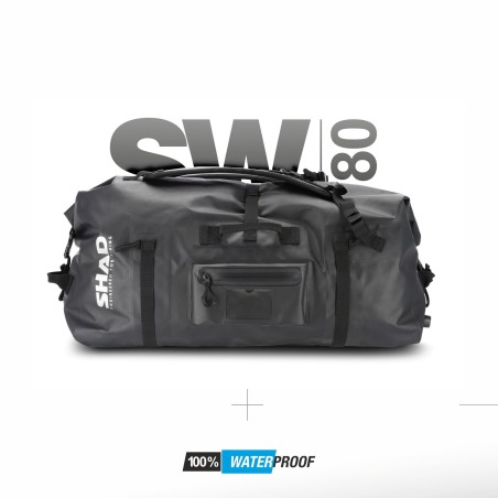 Shad SW80 Borsa posteriore impermeabile 80L trasformabile in zaino