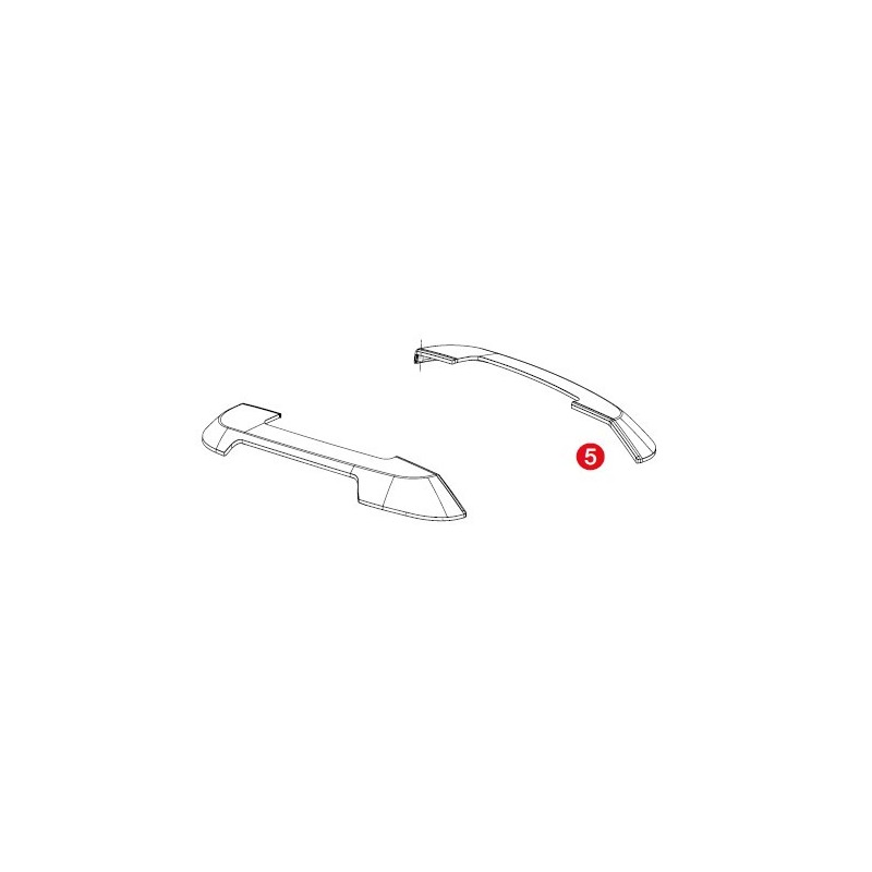GIVI Z8211N902CPR Coppia cover montati Per Bauletto B45B+ GIVI Z8211N902CPR Coppia cover montati Per Bauletto B45B+