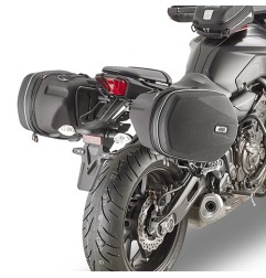 Givi TE2140 Telai per valigie laterali Easylock o borse soffici per Yamaha MT-07 18-21