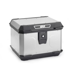 Givi ALP44A2 Bauletto Alpina Monolock 44L alluminio naturale