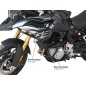 5016513 00 01 Hepco & Becker paramotore tubolare inferiore acciaio nero Bmw F 850 GS e F 750 GS