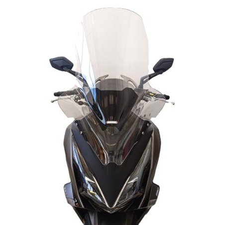 Fabbri 3675/E-X Parabrezza trasparente EXCLUSIVE per KYMCO Downtown 350 GT
