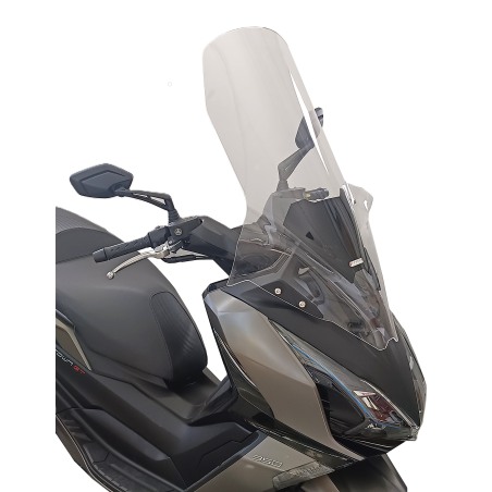 Fabbri 3675/E-X Parabrezza trasparente EXCLUSIVE per KYMCO Downtown 350 GT