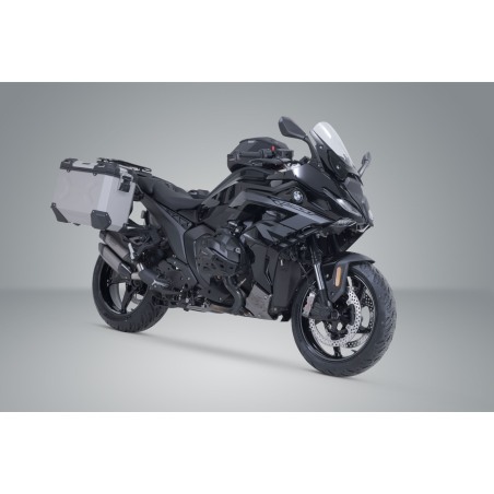 Sistema di valigie in alluminio TRAX ADV Sw-Motech KFT.07.018.70000/S per BMW R 1300 R / R 1300 RS
