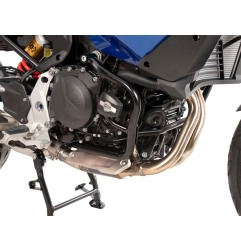 Hepco Becker 5016548 00 01 Barra di protezione motore nera con tamponi per BMW F 900 XR dal 2025