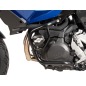 Hepco Becker 5016548 00 01 Barra di protezione motore nera con tamponi per BMW F 900 XR dal 2025