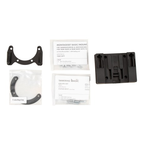 Hepco Becker 5167601 00 01 Tankring BASIC incl. fissaggio per borsa serbatoio per KTM 390 Adventure dal 2020 al 2024
