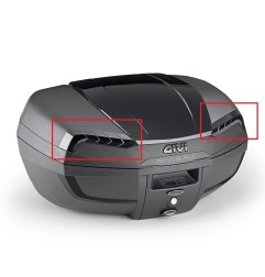 Givi Z6970BCPR Catadiottri neri bauletto E46NB Riviera Black Edition