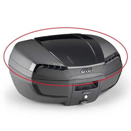 Givi ZE46CNBM Coperchio montato bauletto E46NB Riviera Black Edition