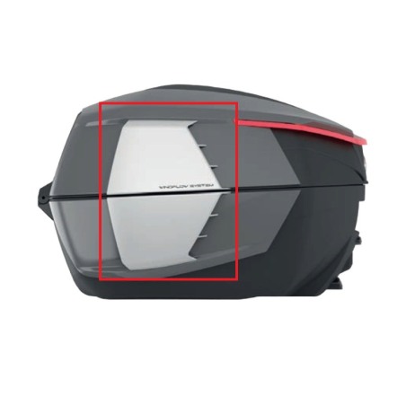 Givi Z4845A999SSXR Cover lato sinistro argento bauletto V49 Air